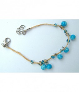 Perles turquoise douceur