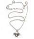 Rose antique, argent vieilli