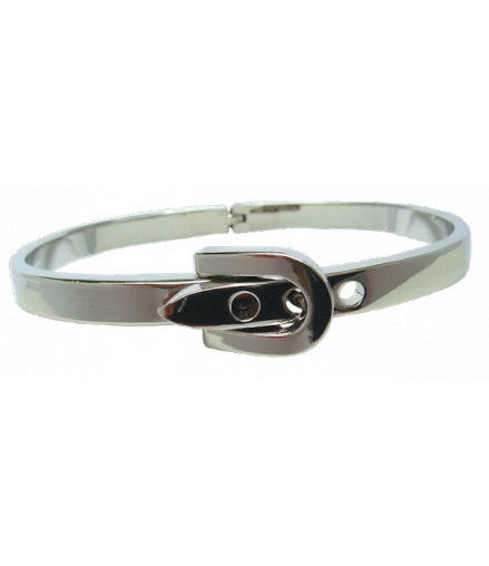 Bracelet ceinture argenté