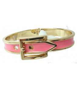 Bracelet ceinture rose