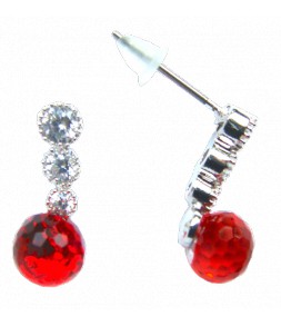 Strass touche rouge en finesse