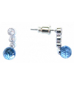 Strass touche bleue en finesse