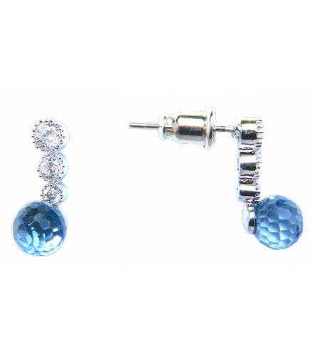 Strass touche bleue en finesse